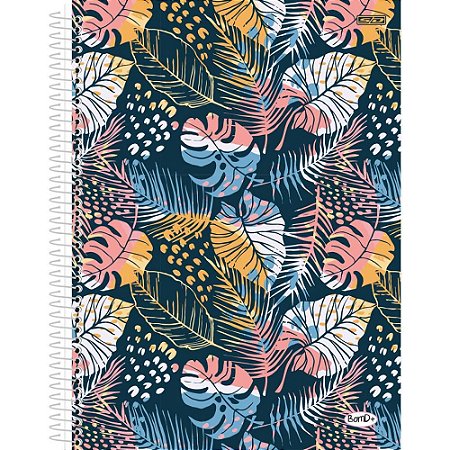 Caderno 12X1 Capa Dura BOM D+ Feminino 192F