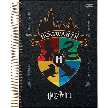 Caderno 15X1 Capa Dura HARRY Potter 300FLS.