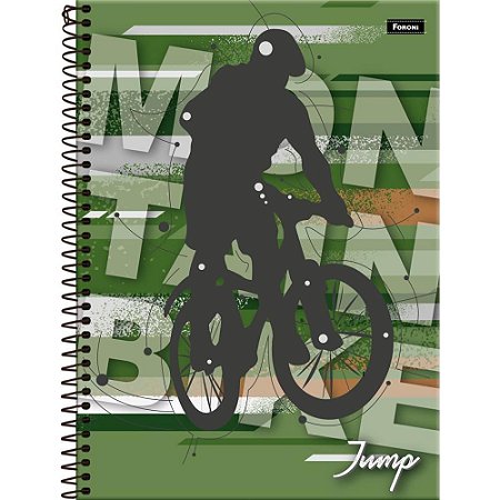 Caderno 15X1 Capa Dura JUMP 300 Folhas