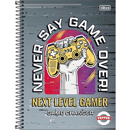 Caderno 20X1 Capa Dura Pepper Masculino 320FLS.