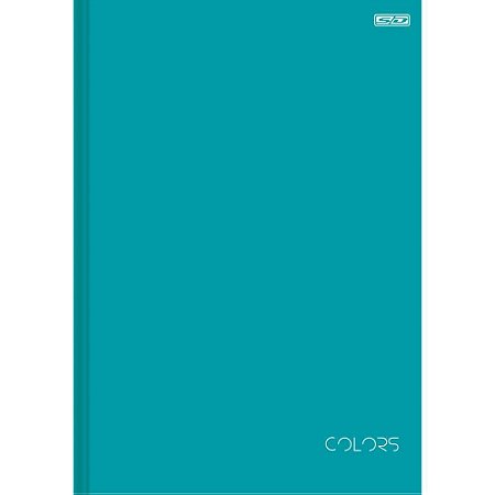 Caderno Brochura 1/4 Capa Dura Colors 80F (S)