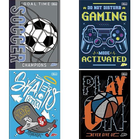 Caderno Brochurao Capa Dura D+ 48FLS.