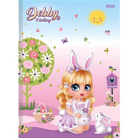 Caderno Brochurao Capa Dura DEBBY 80F