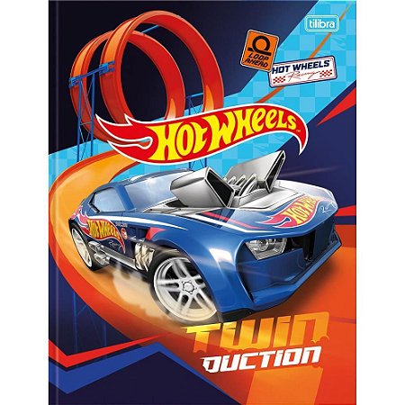 Caderno Brochurao Capa Dura HOT Wheels 80FLS. PCT.C/05