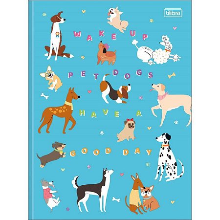 Caderno Brochurao Capa Dura HUG ME 80FLS.