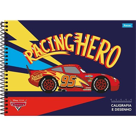 Caderno Desenho Milimetrado CARS 80FLS  PCT.C/05