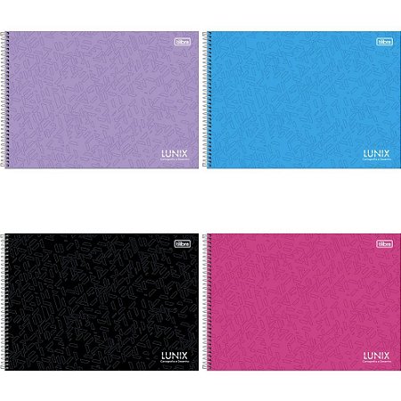 Caderno Desenho UNIV Capa Dura Lunix 60FLS.