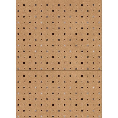 Caderno 10X1 Capa Dura KRAFT GOLD 160FLS.