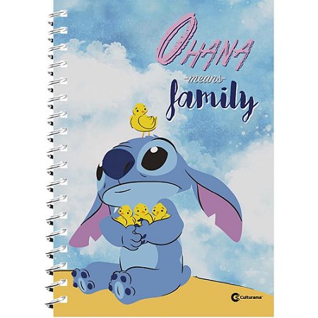 Caderno 01X1 Capa Dura STITCH 80FLS
