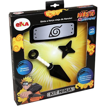 Fantasia Acessorio Naruto Shippuden KIT Ninja