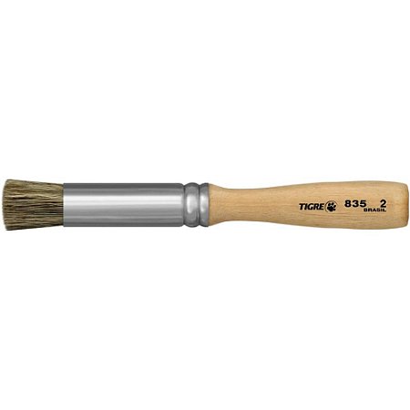 Pincel Artesanal Brochinha 835 N.02 Natural