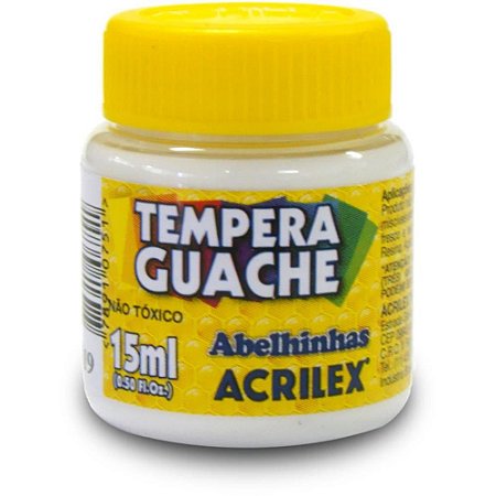 Tinta Guache 015ML Branco