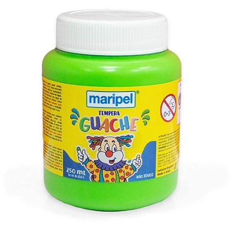 Tinta Guache 250ML Verde Claro (67897731141196)