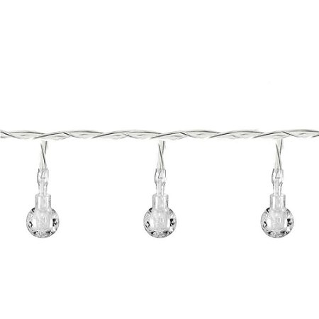 Artigo para Decoracao Cordao LUZ Bolinhas 2,3M BRANC