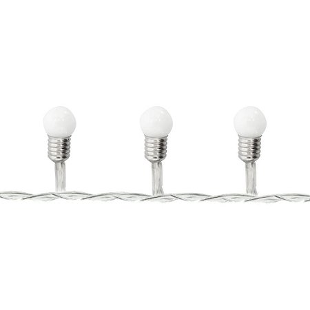Artigo para Decoracao Cordao LUZ LED Bolinhas 2M BCO