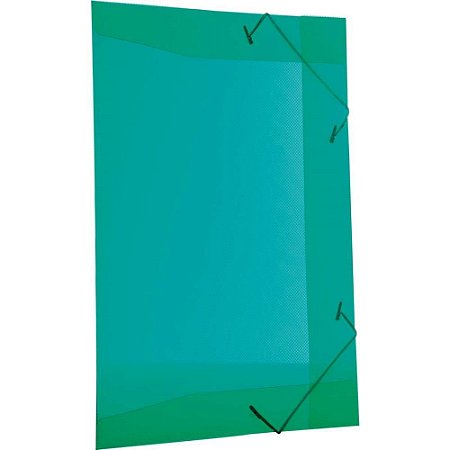 Pasta ABA Elastica Plastica Oficio Verde Delloline