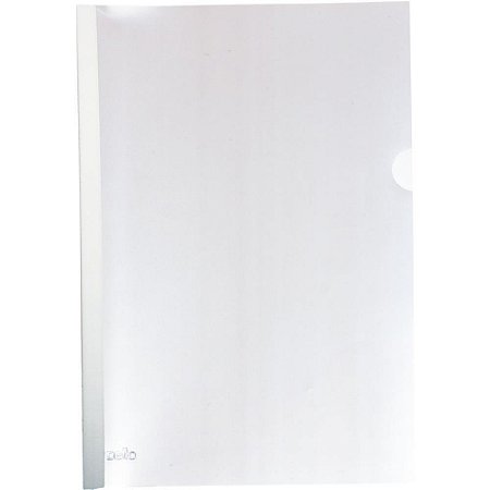 Pasta Canaleta A4 Cristal Delloplast