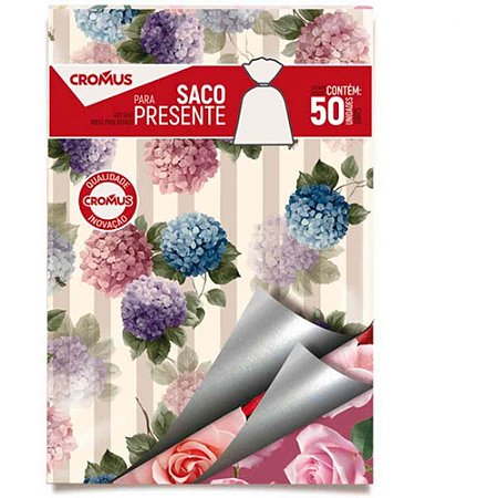 Saco Metalizado 30X45CM Feminino (S)