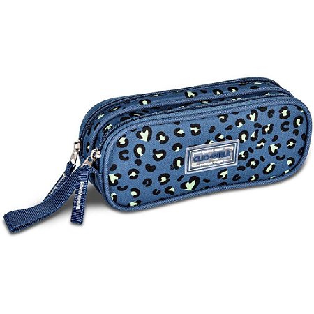 Estojo Tecido Animal PRINT 2ZIP. (S)