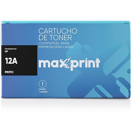 Cartucho de Toner COMP. HP 12A Preto