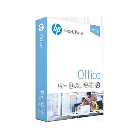 Papel Sulfite A4 HP Office 75G 500 FLS.