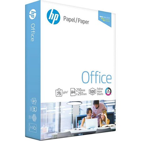 Papel Sulfite A4 HP Office 75G 500 FLS.