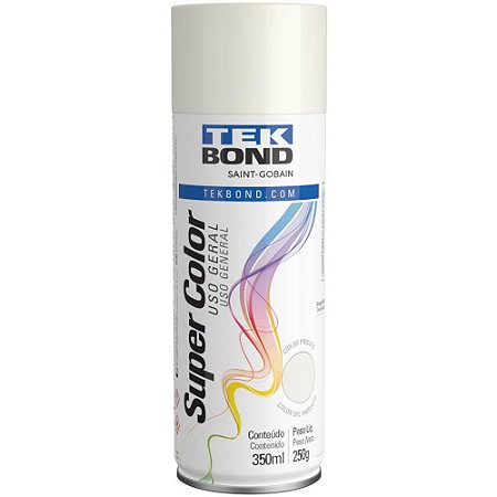 Tinta SPRAY Branco Brilhante 350ML/250G