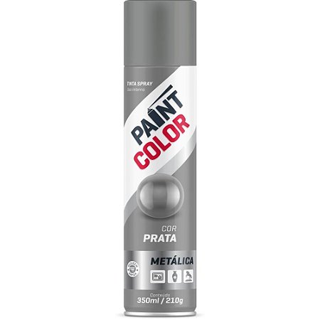 Tinta SPRAY Paintcolor 350ML Metalica PRA