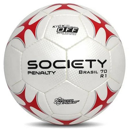 Bola de Futebol Society Brasil 70 R1 XXI BC-VM-PR