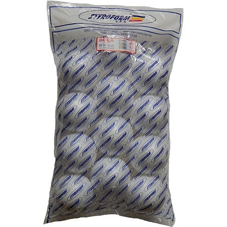 Bola em EPS 090MM Pacote C/12 Bolinhas