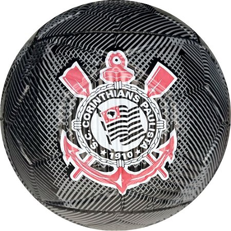 Bola de Futebol Corinthians PRO N.5 Preta