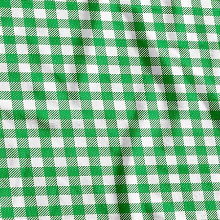 TNT Estampado 1,40M 40G Xadrez Verde