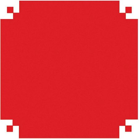 Plastico Adesivo 45CMX10M PVC Fosco Vermelho