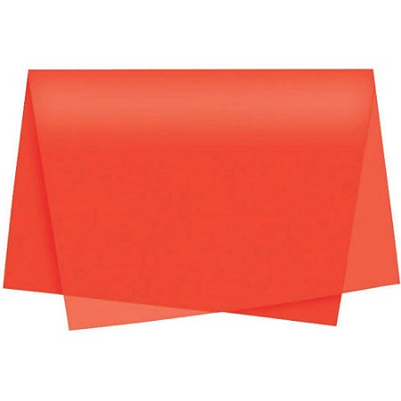 Papel de Seda Vermelho 48X60CM 20G