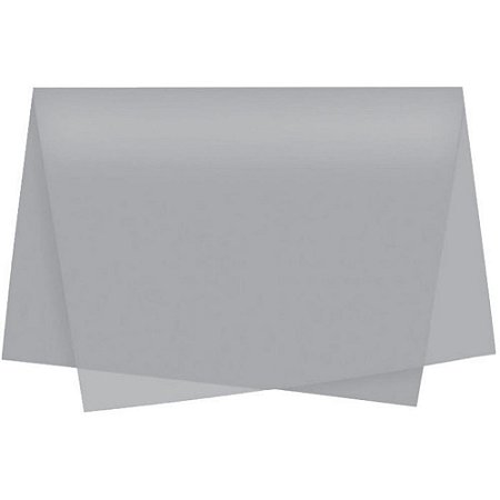 Papel de Seda Prata 48X60CM 20G