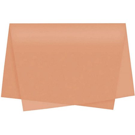 Papel de Seda Marrom 48X60CM 20G