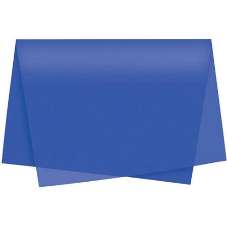 Papel de Seda Azul Escuro 48X60CM 20G