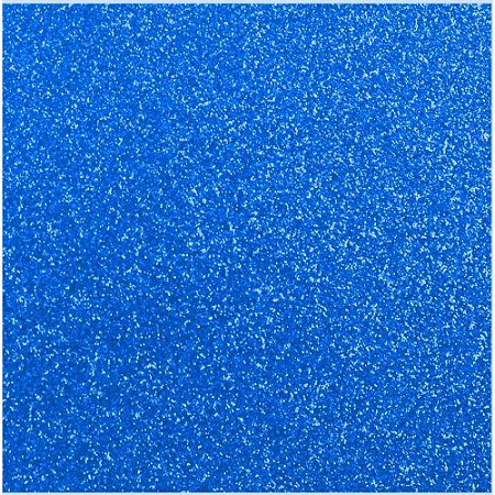 Placa em EVA com Gliter 60X40CM Azul Meia Noite 2MM