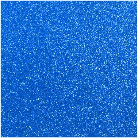 Placa em EVA com Gliter 60X40CM Azul Meia Noite 2MM