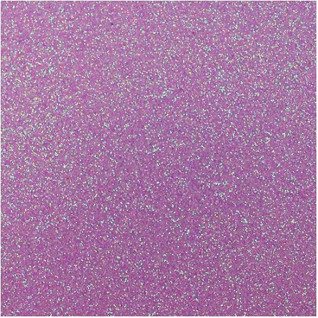 Placa em EVA com Gliter 60X40CM Roxo Neon 2MM