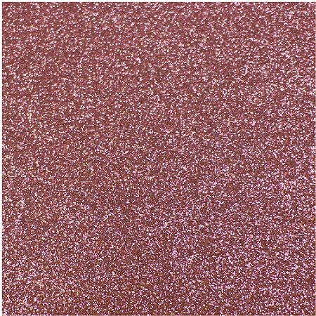 Placa em EVA com Gliter 48X40CM. Rosa Claro 2MM.