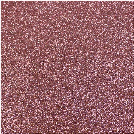 Placa em EVA com Gliter 48X40CM. Rosa Claro 2MM.