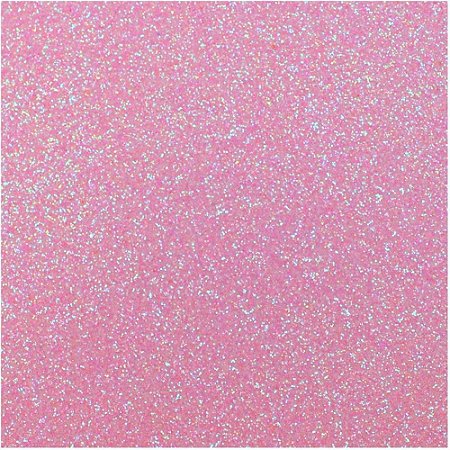 Placa em EVA com Gliter 48X40CM. Rosa Neon 2MM.
