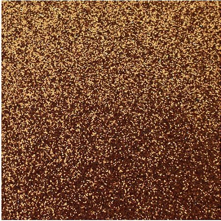 Placa em EVA com Gliter 48X40CM. Marrom 2MM.