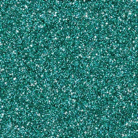Placa em EVA com Gliter 48X40CM Verde Agua 2MM