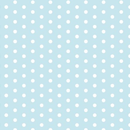 Placa em EVA Estampado 60X40CM Poa AZUL/BCO 2MM