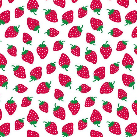 Placa em EVA Estampado 60X40CM Morango 2MM