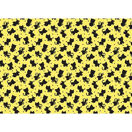 Placa em EVA Estampado 60X40CM Gatinhos 2MM