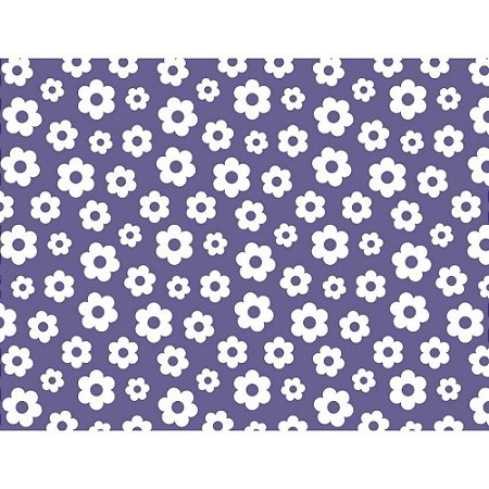 Placa em EVA Estampado 60X40CM Flores 2MM