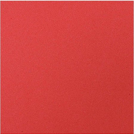 Placa em EVA Atoalhado 48X40CM Vermelho 2MM